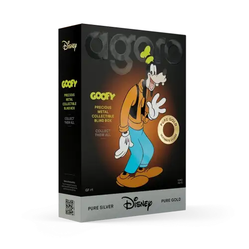 Agoro Goofy 2026 - 0.5oz Precious Metal Collectible Sealed Blind Box (D-2)
